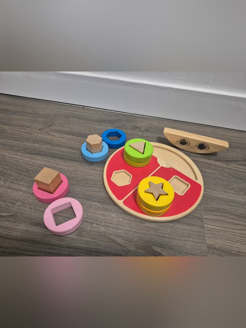 Hape Ladybug Shape Sorter Toy - Multicolor